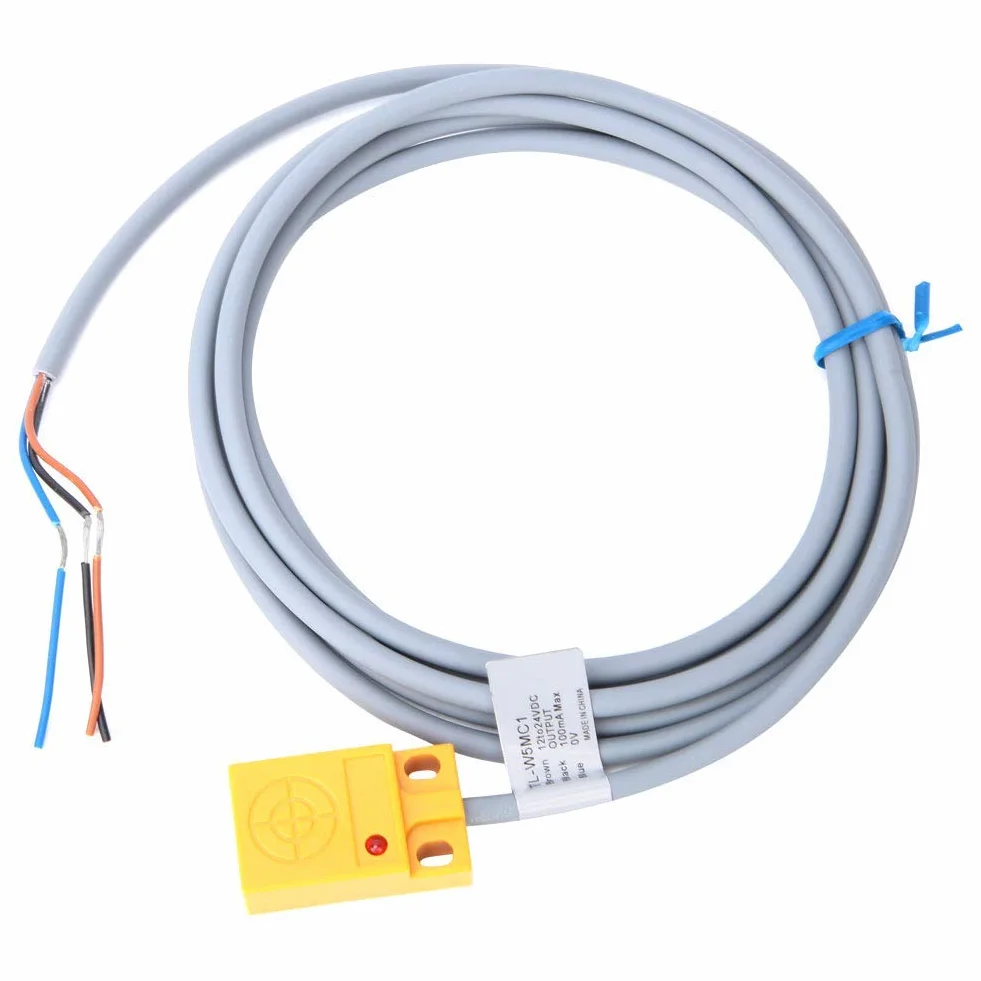 TL-W5MC1 5mm Erkennungsabstand Induktiver Näherungssensor Erkennungsschalter (DC 12V-24V0