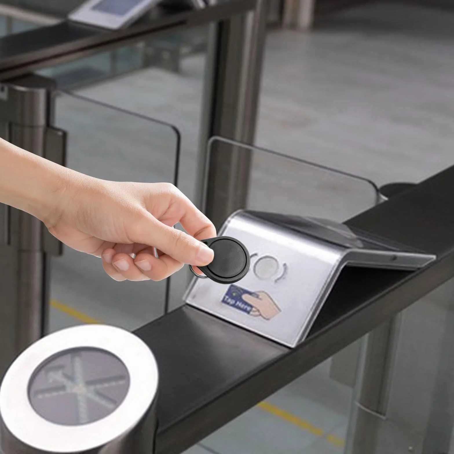 13,56 MHz brelok do kluczy, 100 sztuk, wielokrotnego zapisu 4-bajtowy klucz UID Smart, MIFARE Classic 1K RFID, kontrola dostępu