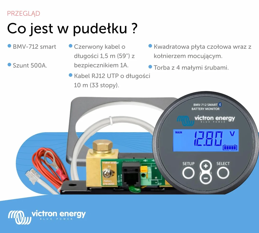Victron Energy BMV-712 Smart Monitor Akumulatora (Szary)