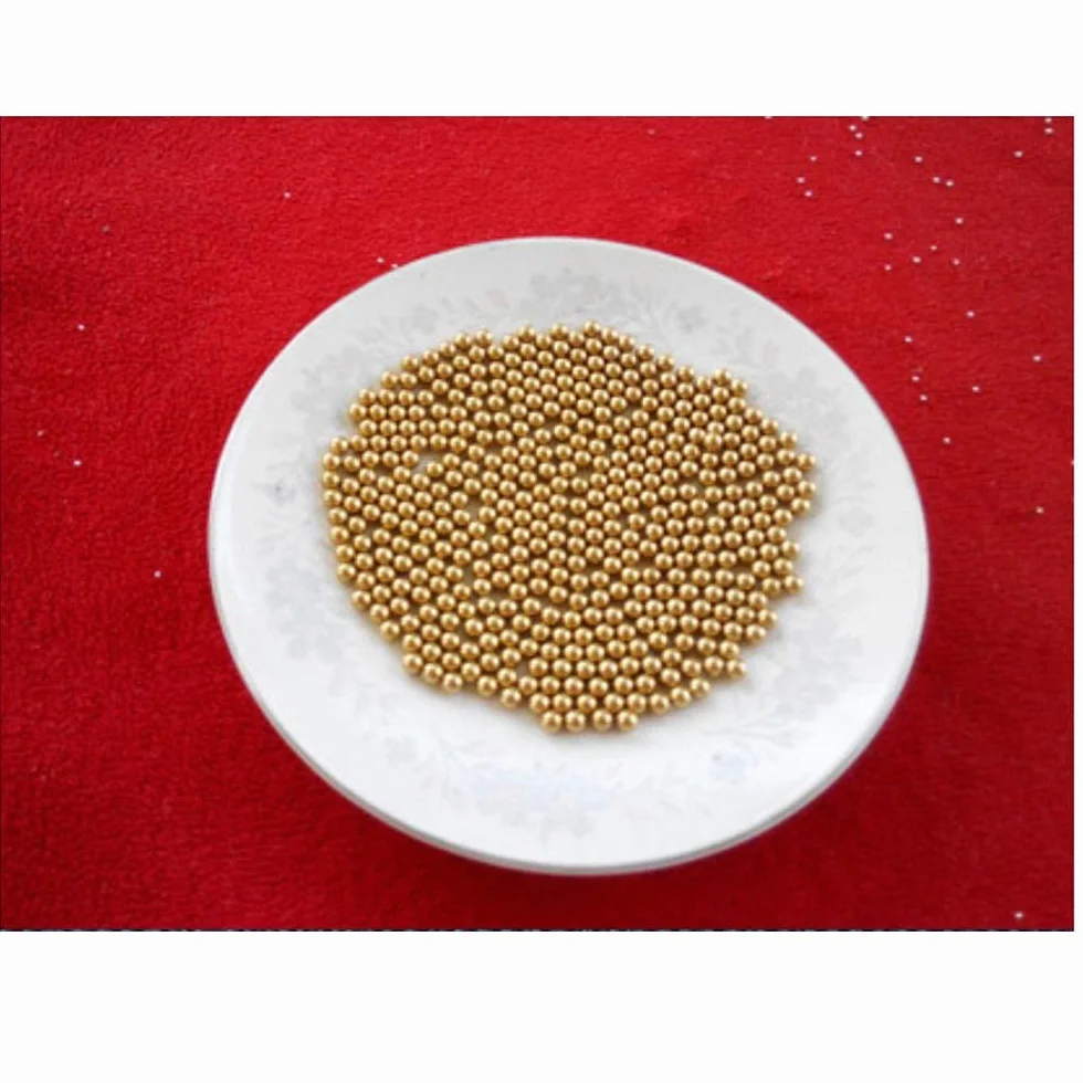 Koraliki miedziane, kulki miedziane, stałe butik, precyzja H62 stała czysta mosiężna kulka 2 3 4 5 6 8 10 12 mm-3mm [0,5 kg]
