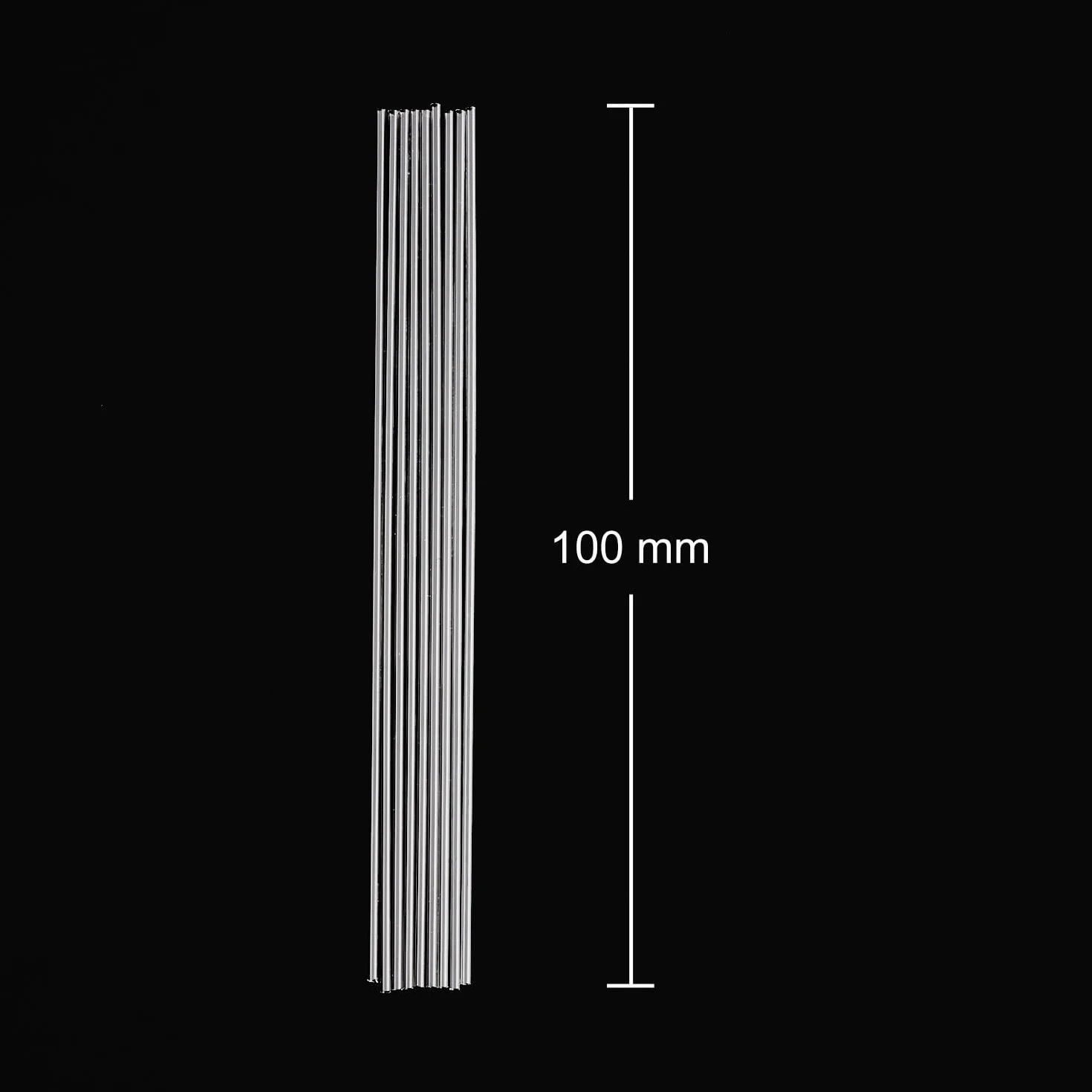 Szklana rurka kapilarna 100 mm 0,9-1,1 mm ID jednostronnie uszczelniona 1000 sztuk