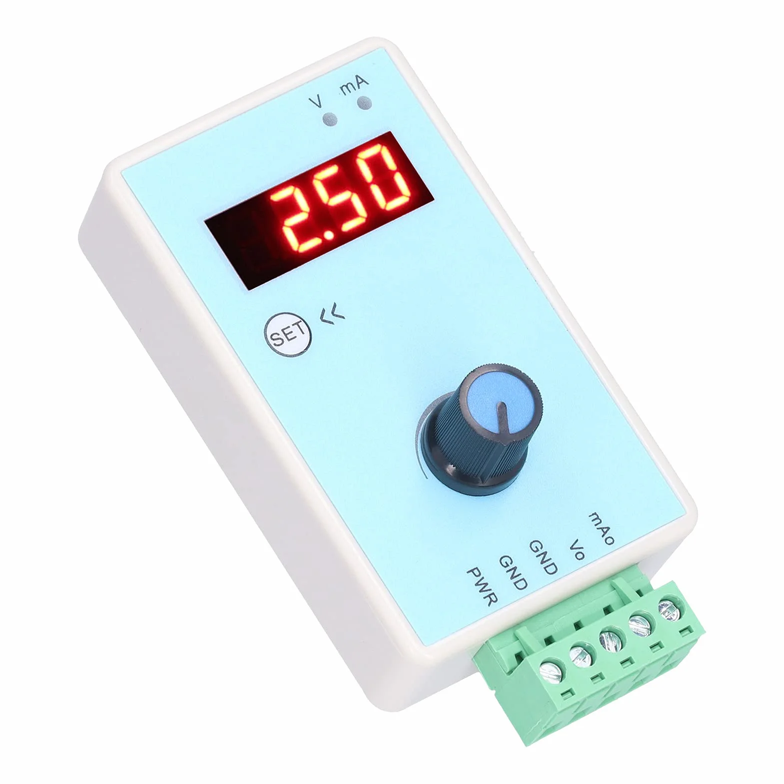 Eujgoov Generator sygnału analogowego 0-10 V 2-10 V 0-20mA 4-20mA USB