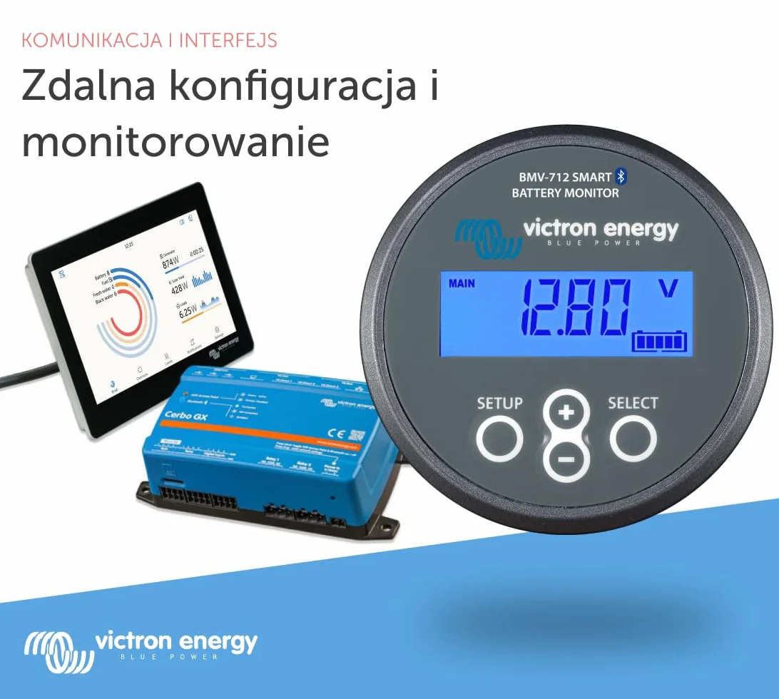 Victron Energy BMV-712 Smart Monitor Akumulatora (Szary)