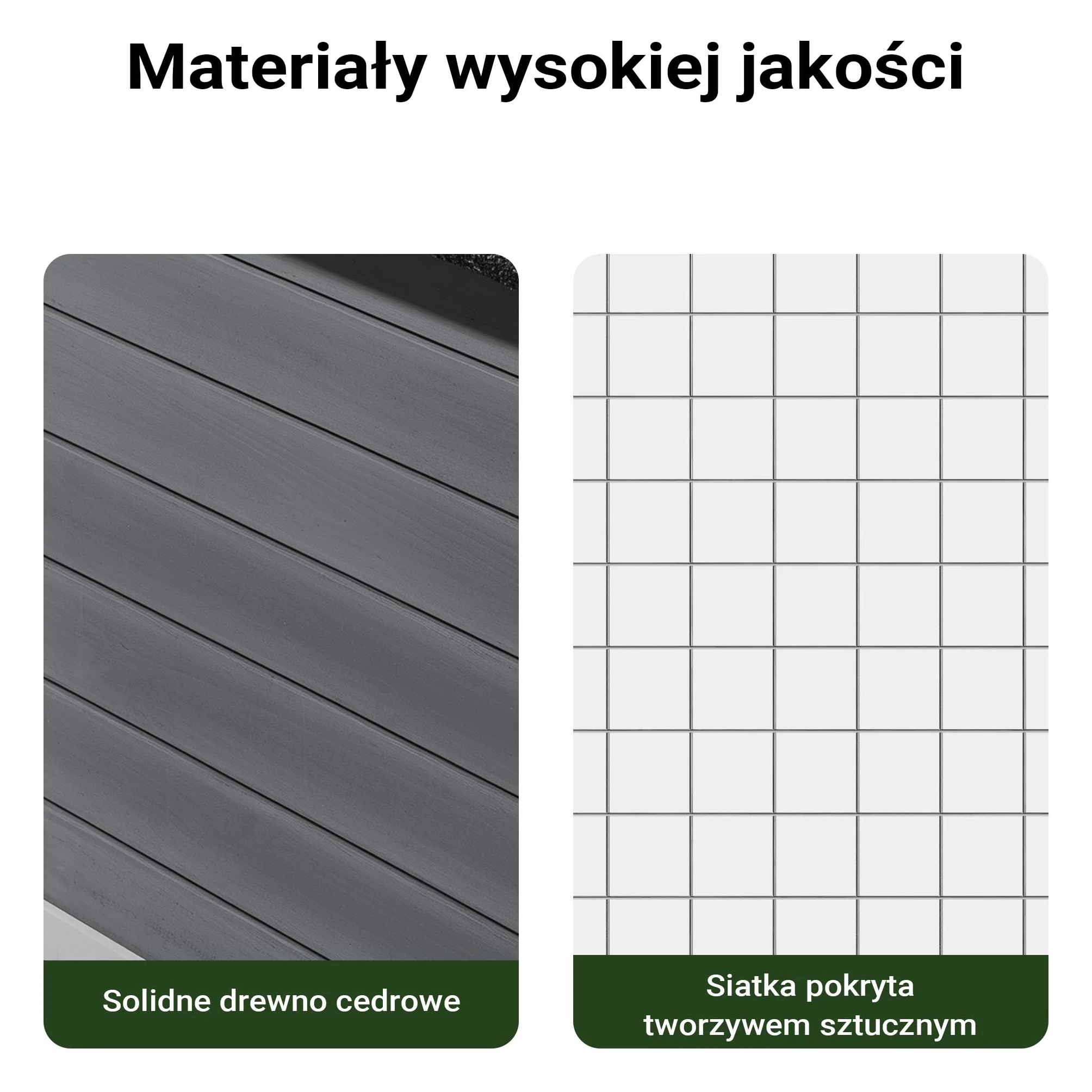 Kurnik Wiltec 1535 x 525 x 685 mm jasnoszary z wolnym wybiegiem i grzędą drewniany ocynkowany