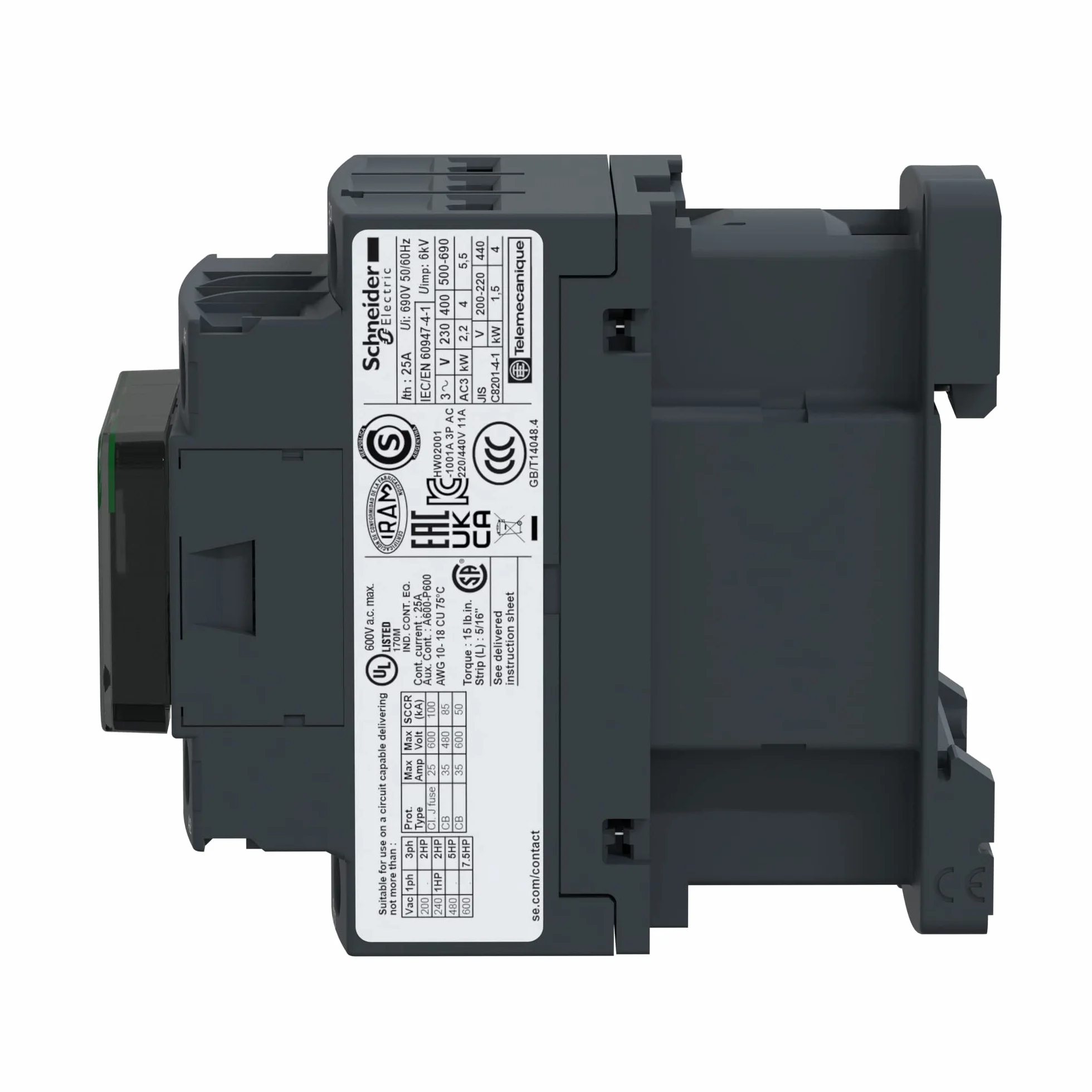 Schneider Electric LC1D09P7 Stycznik
