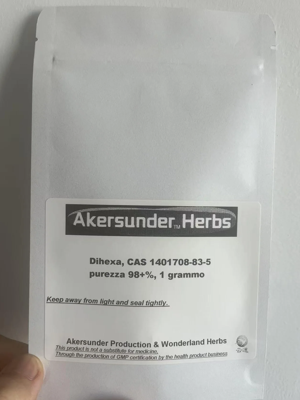 Akersunder Dihexa, CAS 1401708-83-5, czystość 98+%, 1 gram