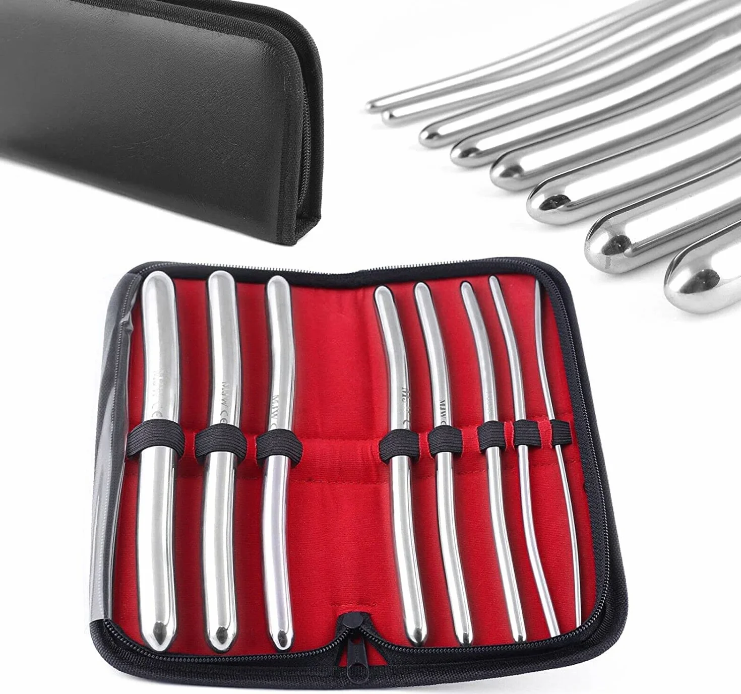 Dilator Hegary macicy Dilator / Uretral Dilator Dilator Set 8 Sztuk Double End Ginekology