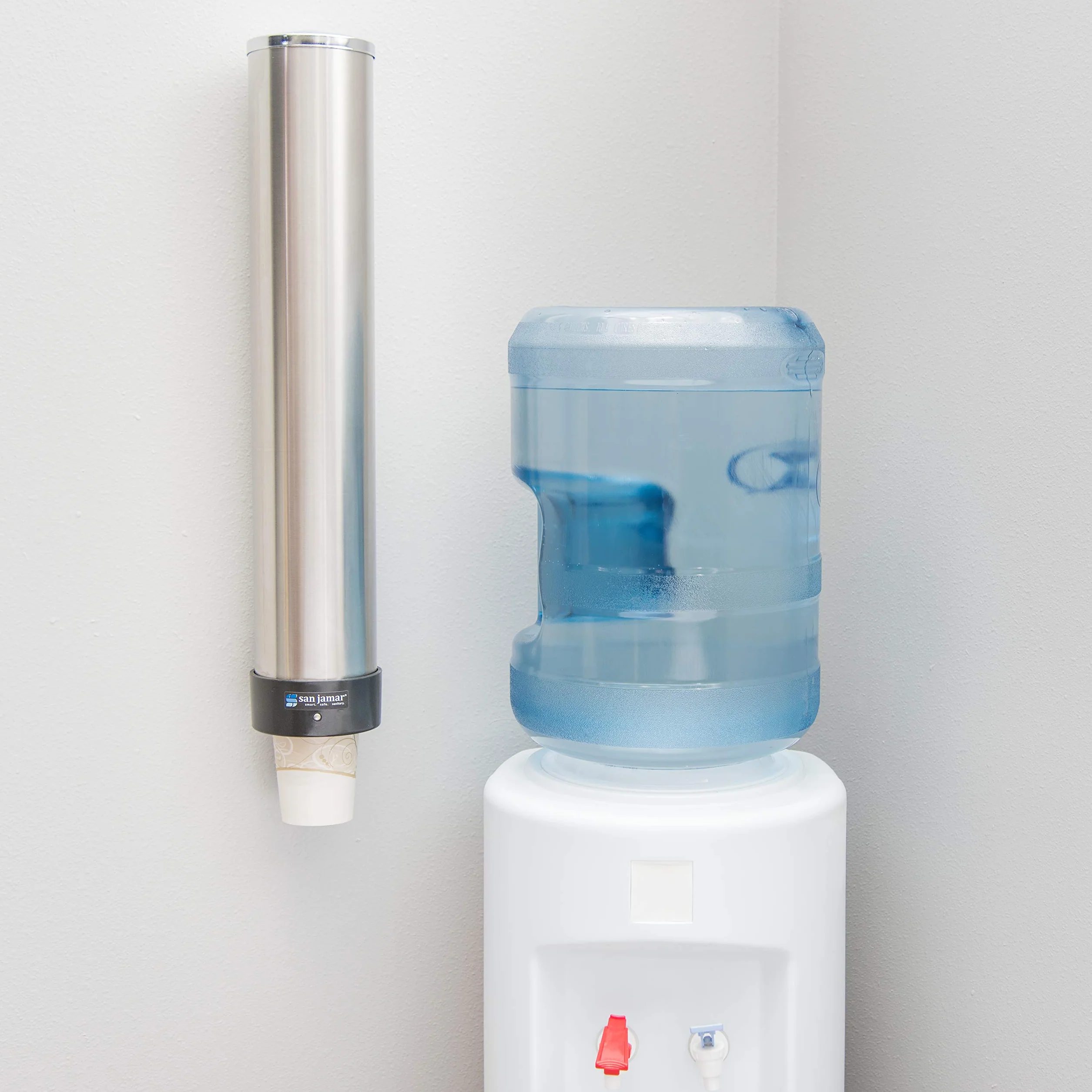 San Jamar C3400P kubek ze stali nierdzewnej 350-710 ml średnica 70-98 mm długość rury 597 mm