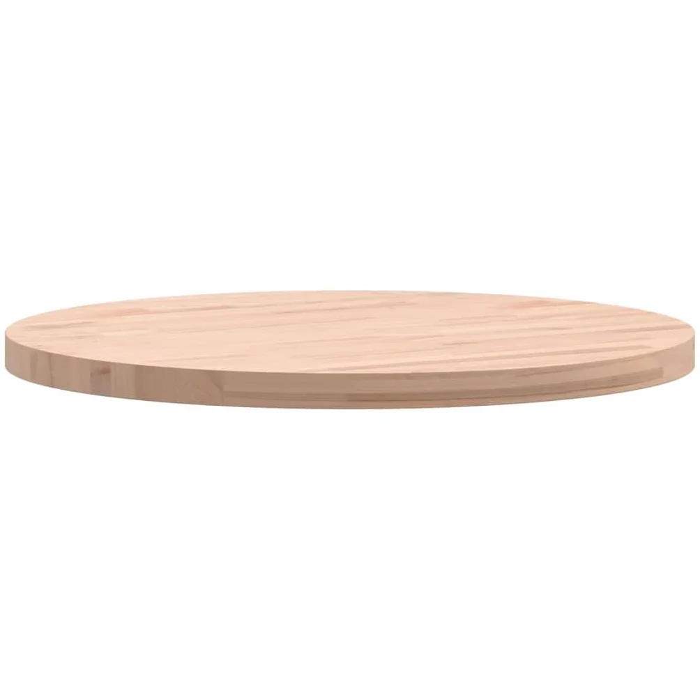 vidaXL Blat do stolika, Ø50x2,5 cm, okrągły, lite drewno bukowe, blat stołu, blat stołowy, blat stolika kawowego, blaty stołu, blat na wymianę
