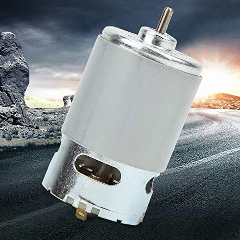 DC Micro Motor 12V RS-550 Motor 22000 Rpm DC Motoreduktor 100W Szczotkowy Silnik Prądu Stałego do Różnych Bezprzewodowych Wiertarek Ręcznych