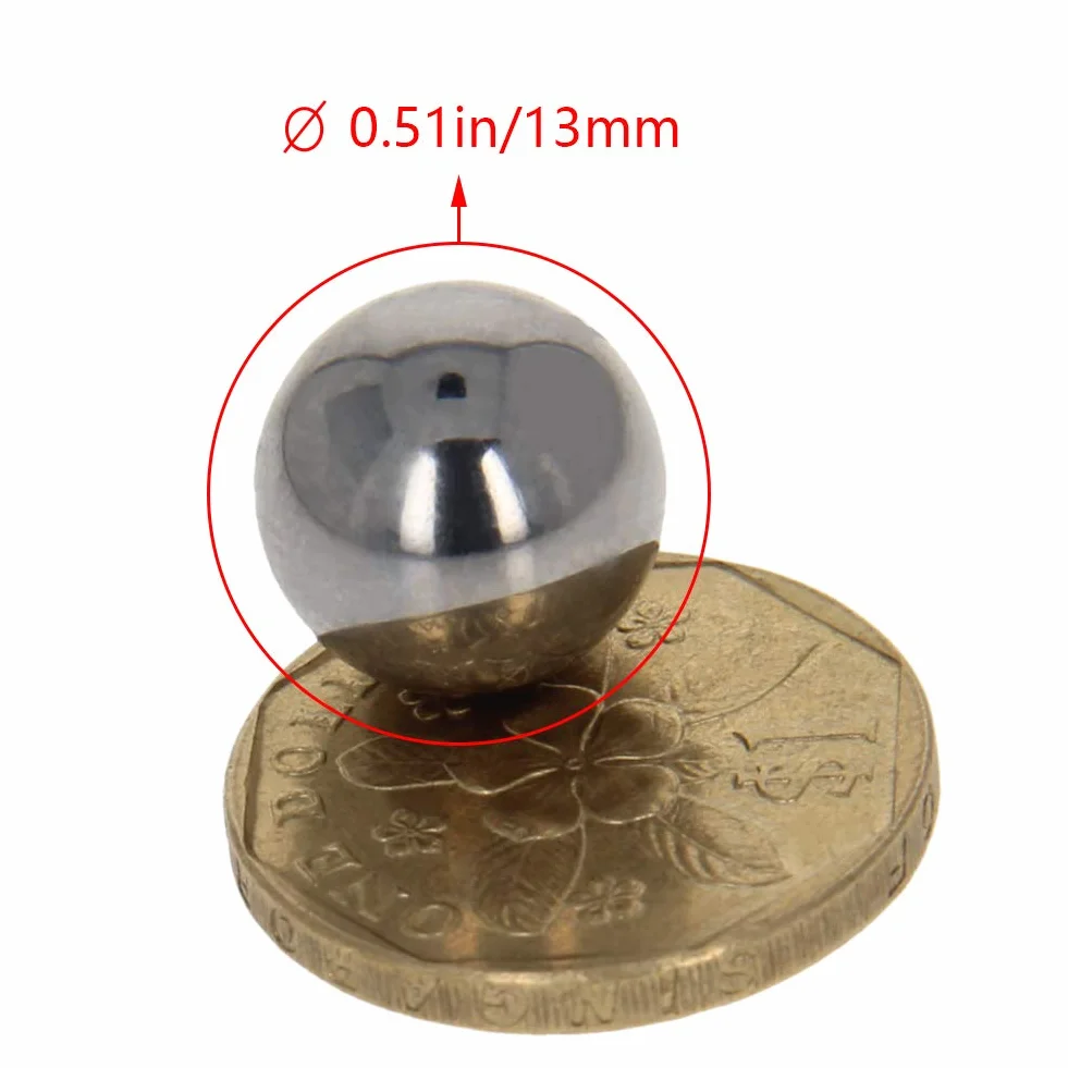 Othmro Kulki łożyskowe ze stali chromowanej 13 mm G10 20 szt