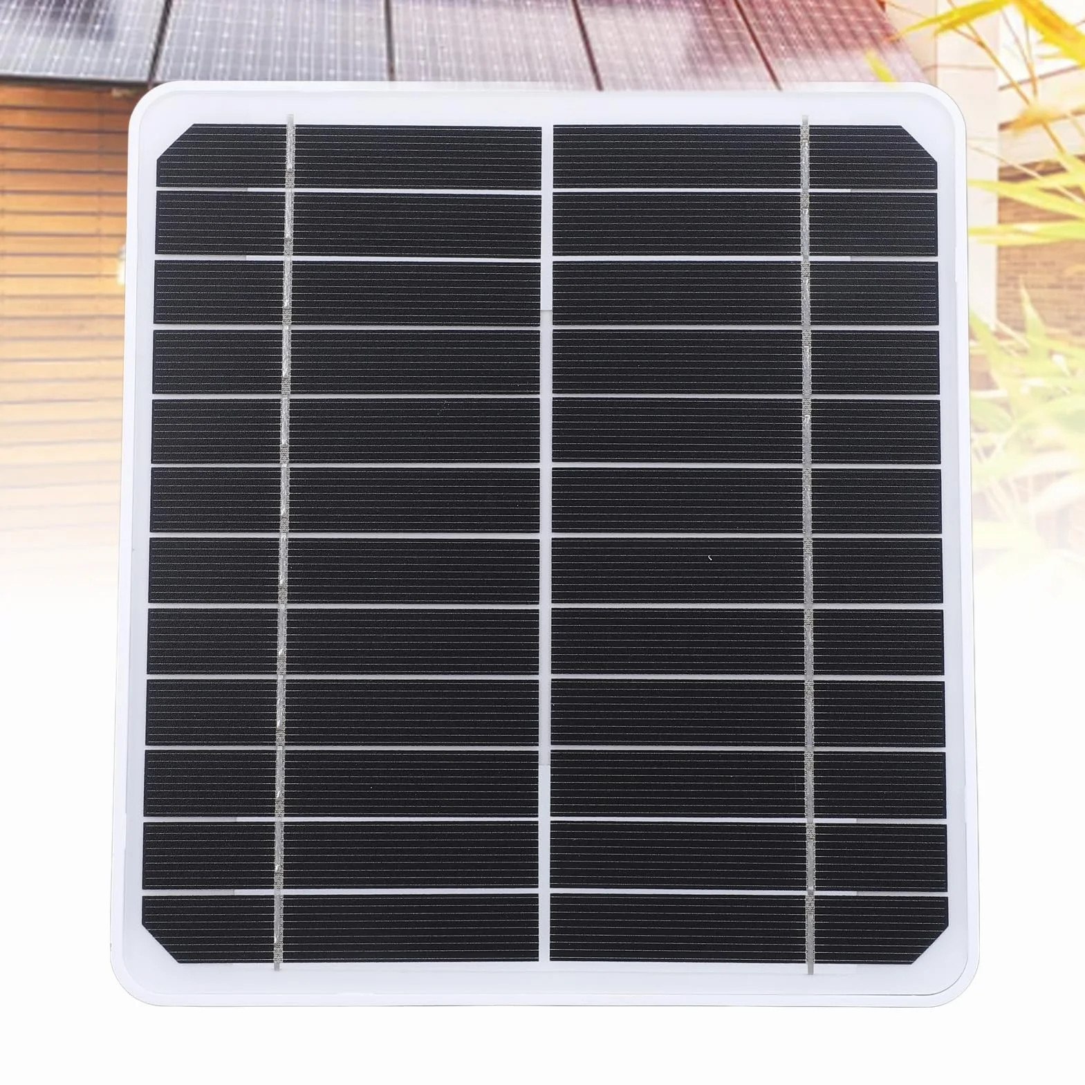 Semme Panel słoneczny 20W 5V monokrystaliczny do kamer z kablem 9,8 stóp