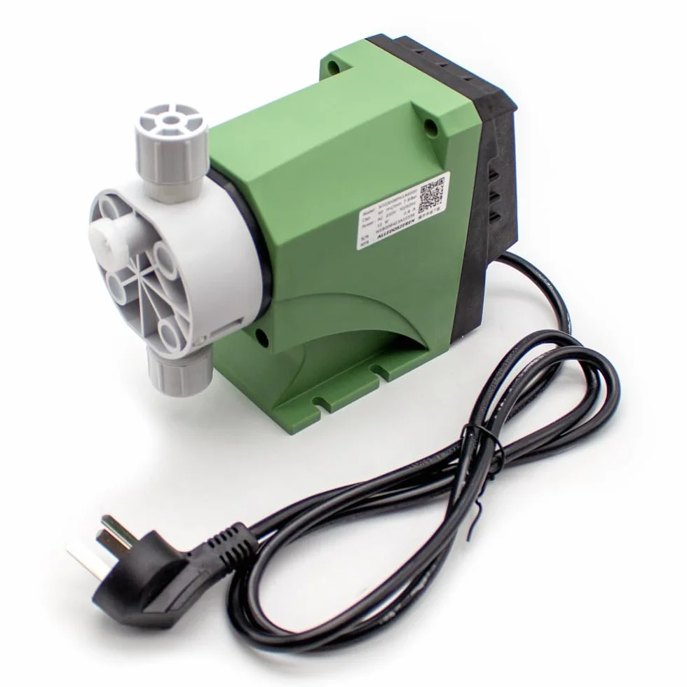 Elektromagnetyczna pompa membranowa 220 V G/2 '', pompa dozująca odporna na kwasy i alkalia mała pompa wodna 12 W, 16 W, 30 W (7,2 LPH, 4,8 bar)