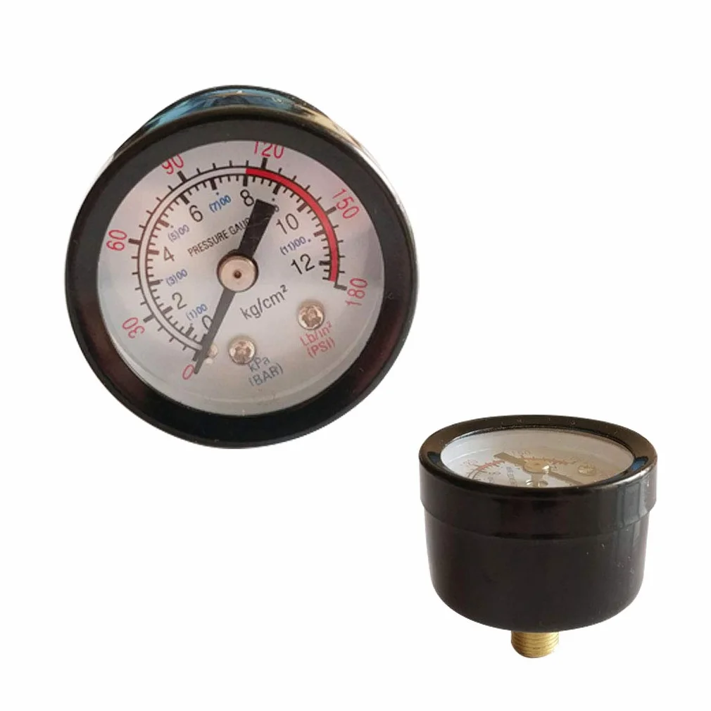 Regulator ciśnienia sprężarki powietrza 1/4", pneumatyczny zawór rozprężny, zawór regulacji ciśnienia z przyłączem 180 psi, 12 bar (4 otwory)