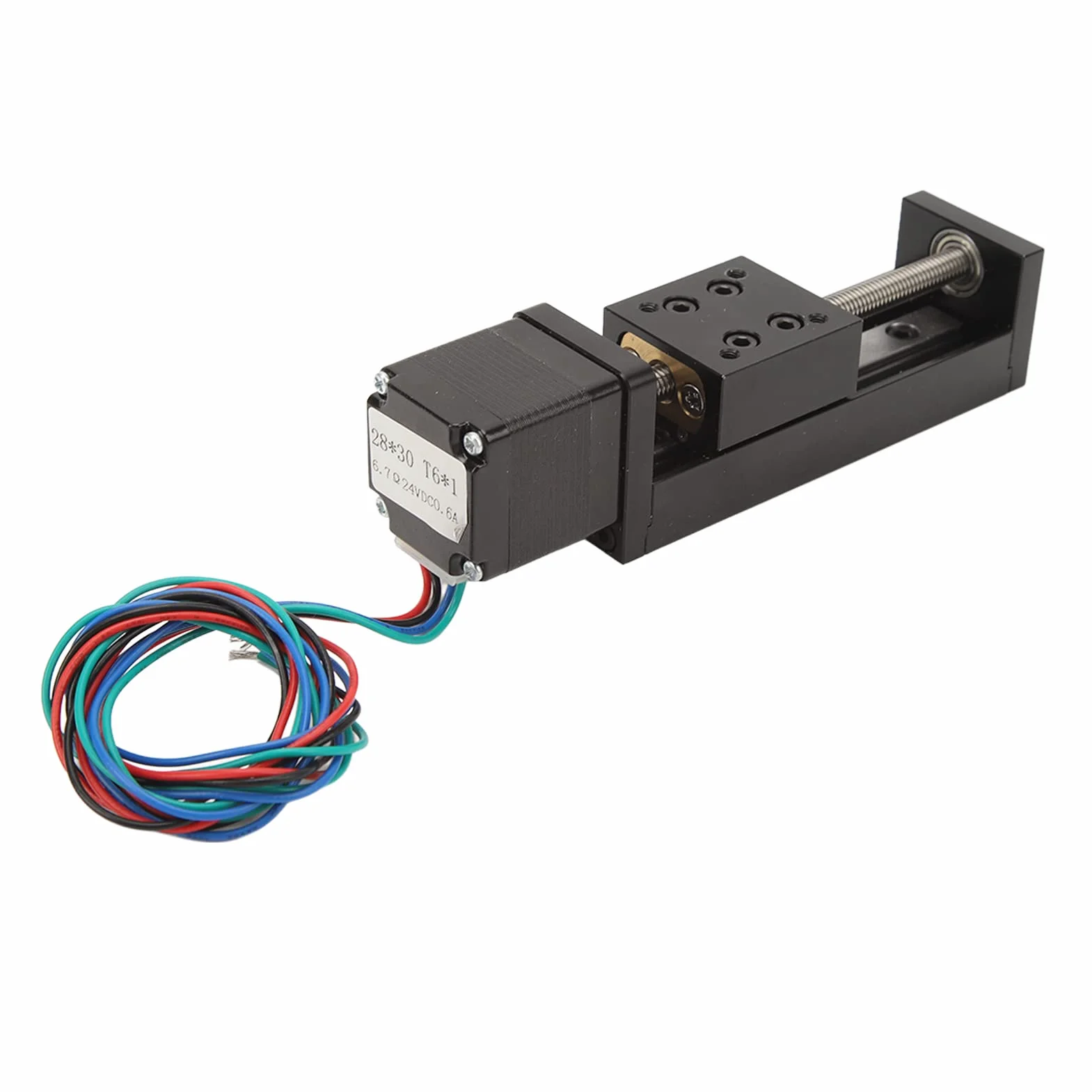 DIY Mini Linear Rail Guide Slide Actuator Stepper Motion Stage do frezów CNC