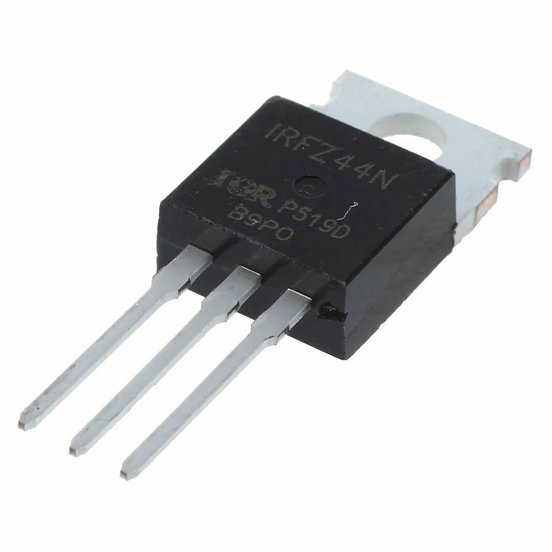 SODIAL(R) 5 szt. IRFZ44N IRFZ44 tranzystora moc MOSFET N kanał 49 A 49 A 55 V