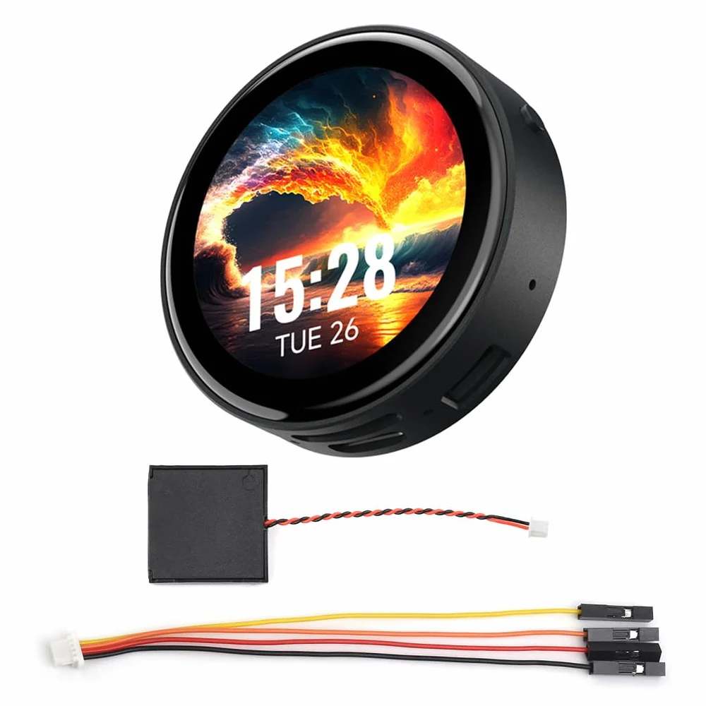 Waveshare ESP32-C6 1.43inch AMOLED Round Touch Display Development Board 160MHz RISC-V 466x466