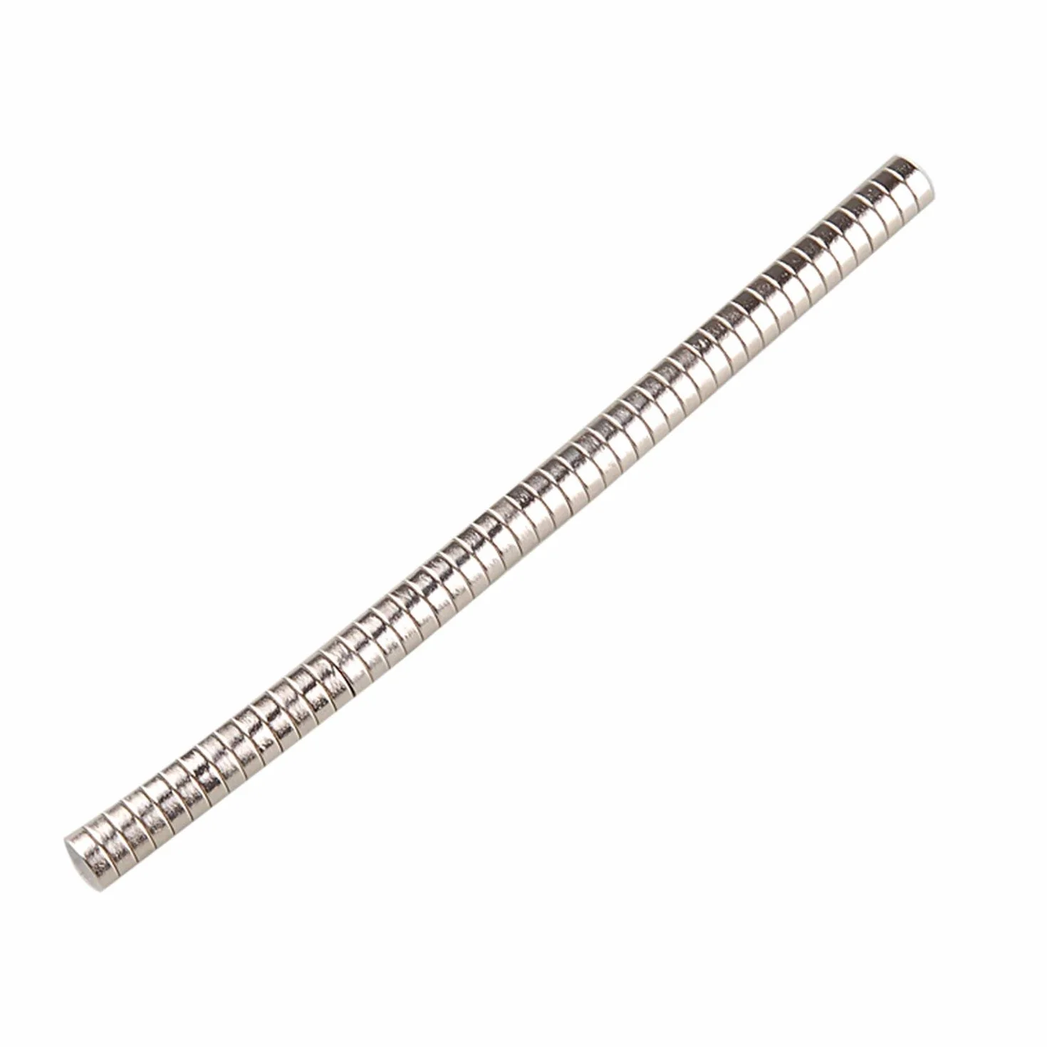 Yizhet Magnesy, 50 sztuk, bardzo mocne magnesy do użytku domowego, 8x3mm, do tablicy magnetycznej, suchościeralnej, korkowej, na lodówkę itd. (8 x 3 mm)