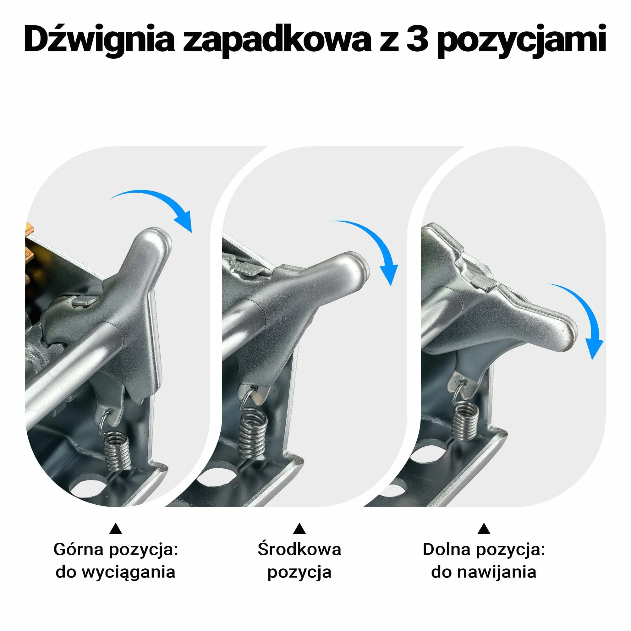 Wiltec Wyciągarka ręczna linowa stalowa 720 kg, lina 10 m, ocynkowana wciągarka ręczna z przełożeniem 4:1 do prac budowlanych, warsztatowych i leśnych