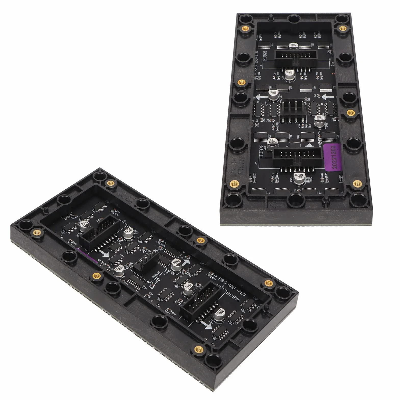 Panel Matrycowy LED RGB, rozdzielczość 64x32, Rozstaw 2,5 Mm, Cyfrowy moduł LED 6,3x3,1 Cala dla RasPi, dla Pico, dla itp.