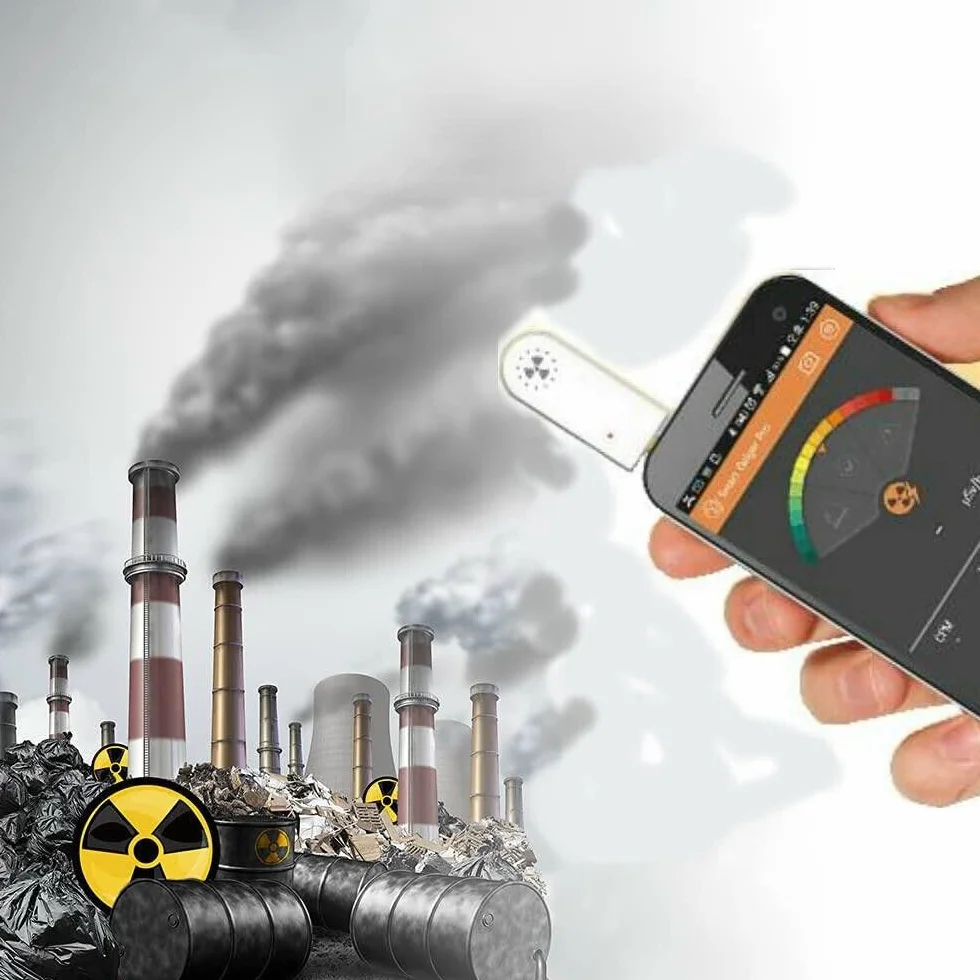 Pro SGP-001 - licznik Geigera do smartfonów z systemem Android i iOS, detektor promieniowania, czujnik promieniowania, miernik promieniowania