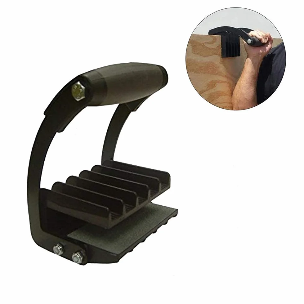 inherited Gorilla Gripper, uchwyt na płyty i panele Płyty gipsowo-kartonowe, uchwyt ergonomiczny, wzmocniony uchwyt do podnoszenia sklejki, płyt gipsowo-kartonowych, drewnianych desek konstrukcyjnych
