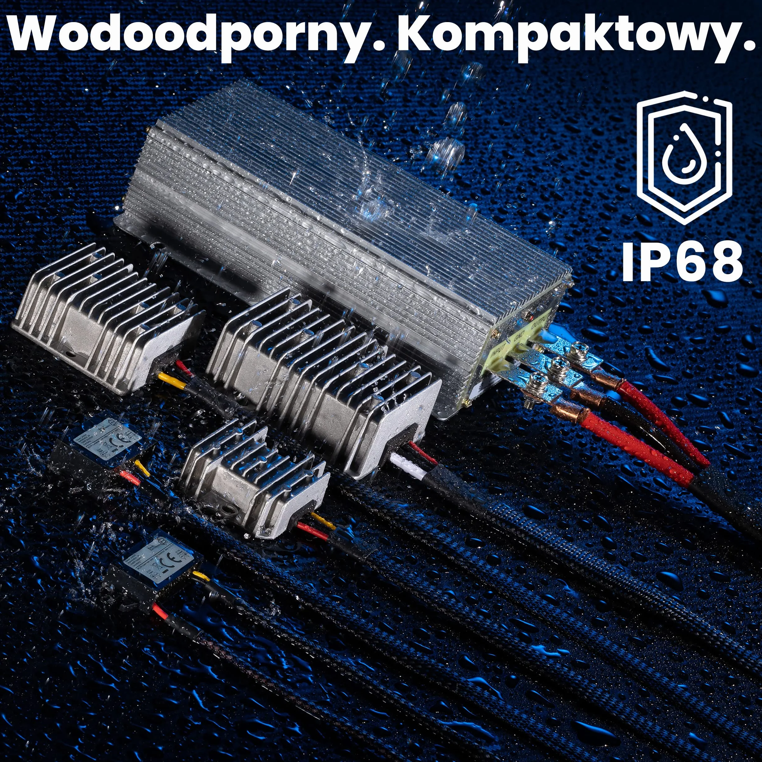 Konwerter DC-DC 8V-36V na 5V, 12V, 20A, 100W, napięcie transformatora, zasilacz, regulator, ogranicznik, adapter redukcyjny