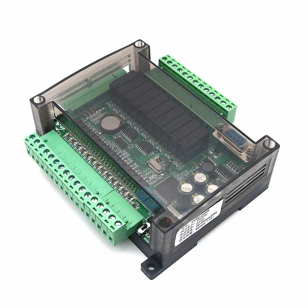 DollaTek PLC programowalne sterowanie logiczne FX3U-24MR wyjście przekaźnikowe