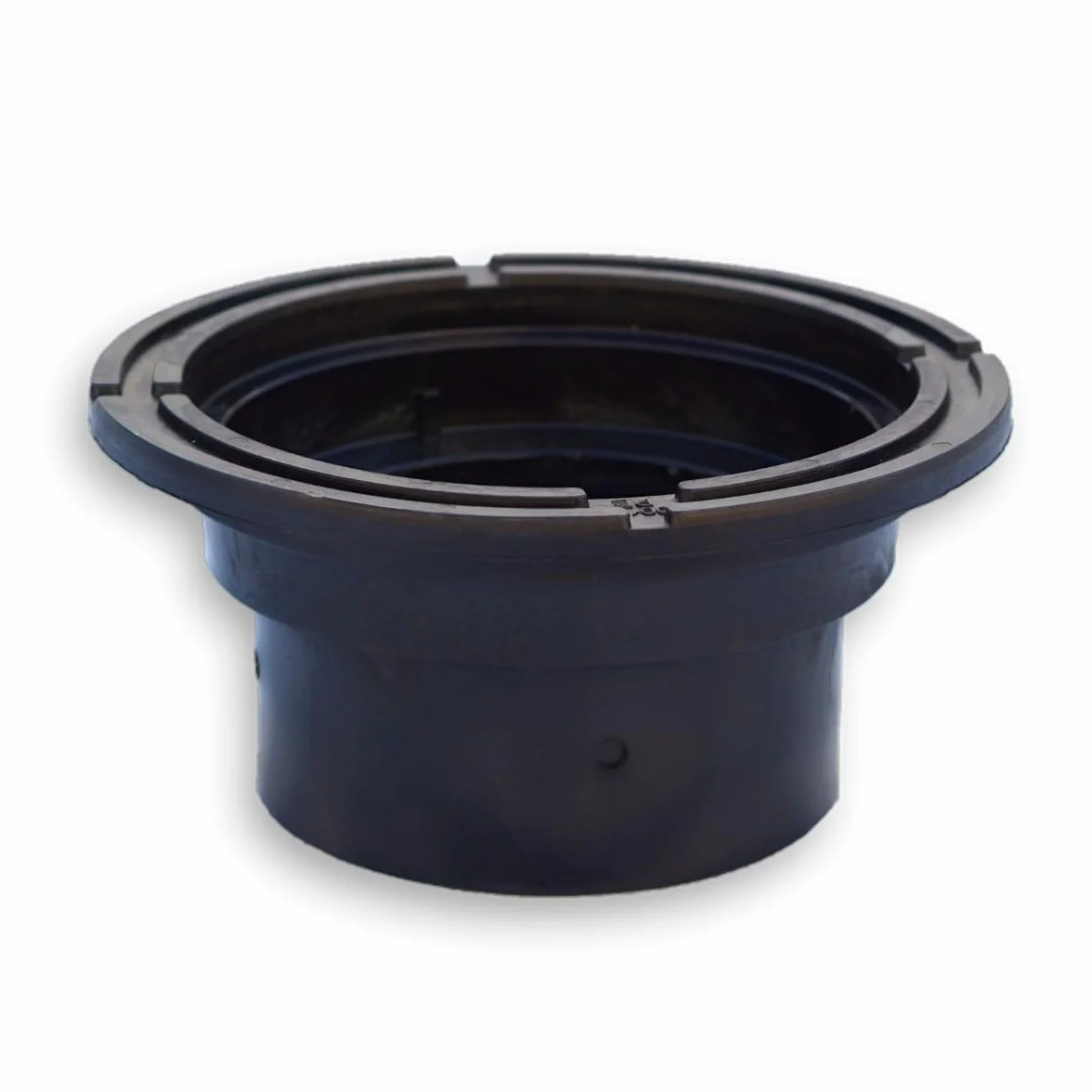 Varile Adapter pokrywy włazu DN160-DN200, czarna nasadka rury, obciążenie 3 tony