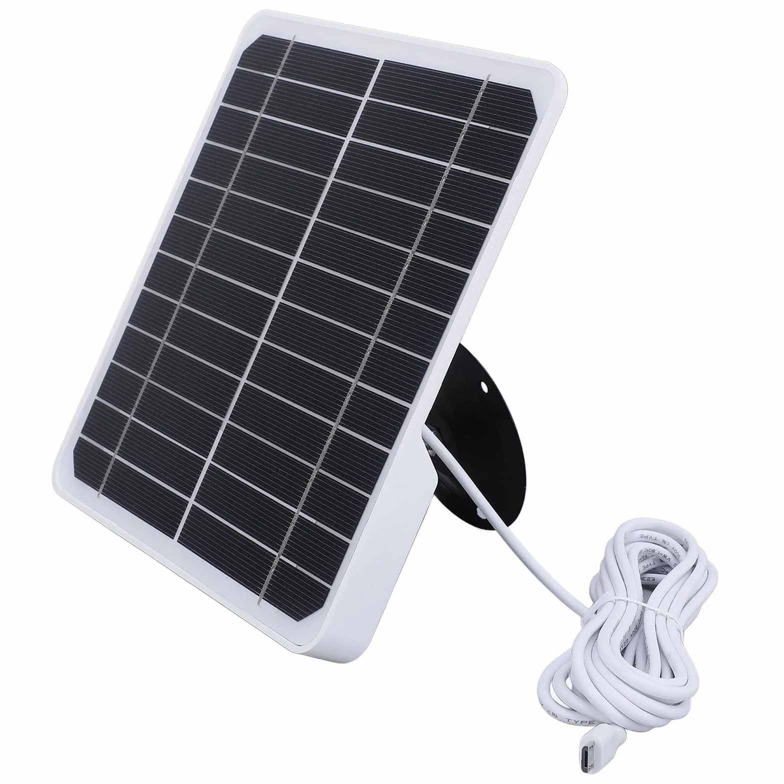 Semme Panel słoneczny 20W 5V monokrystaliczny do kamer z kablem 9,8 stóp