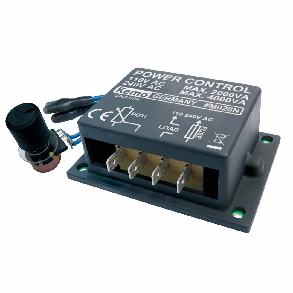 KEMO Regulator mocy 110-240 V/AC 4000 VA M028N