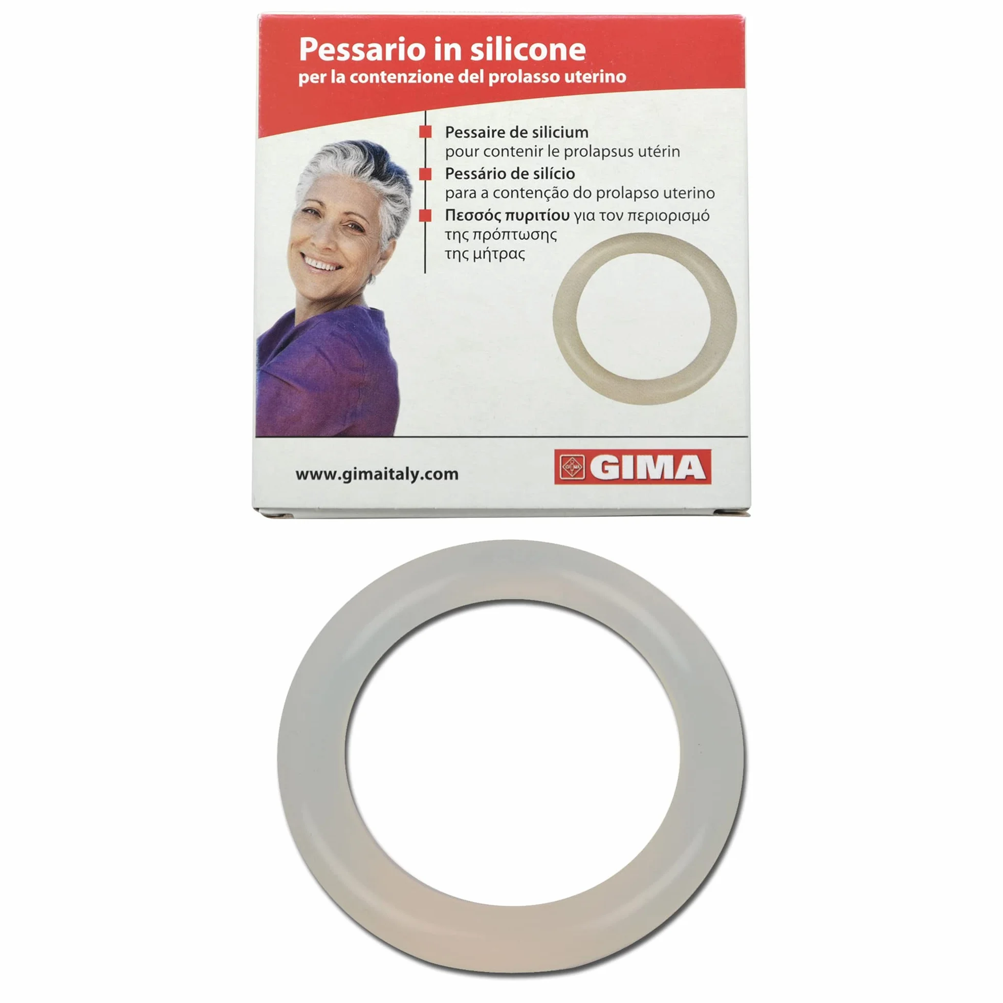 GIMA Pessar silikonowy, średnica 80 mm
