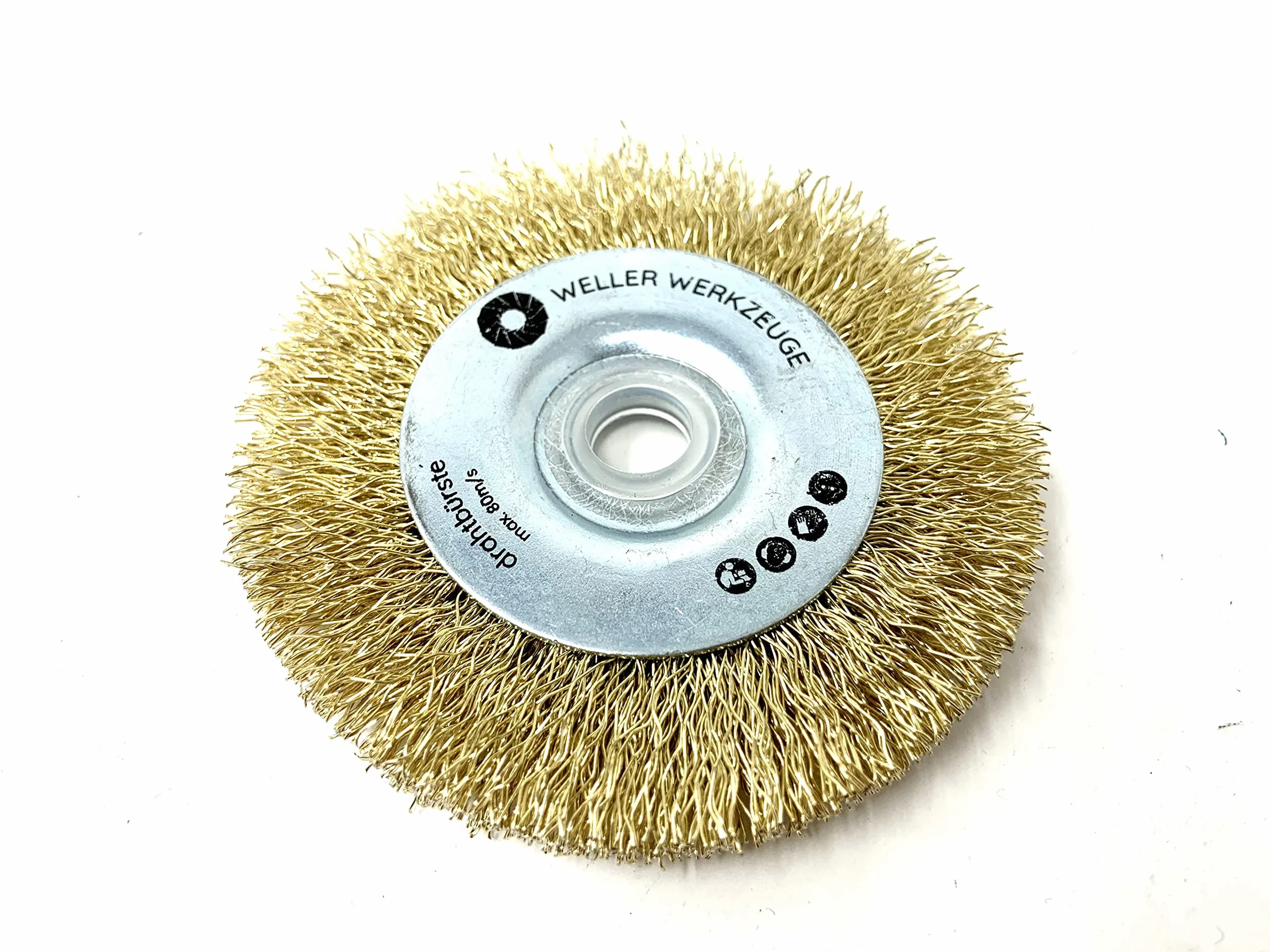 2-częściowy zestaw szczotek drucianych szczotka tarcza czyszcząca pasująca do Bosch GWS 10,8 12 V 76 akcesoria tarcze szlifierskie mini akumulatorowa szlifierka kątowa