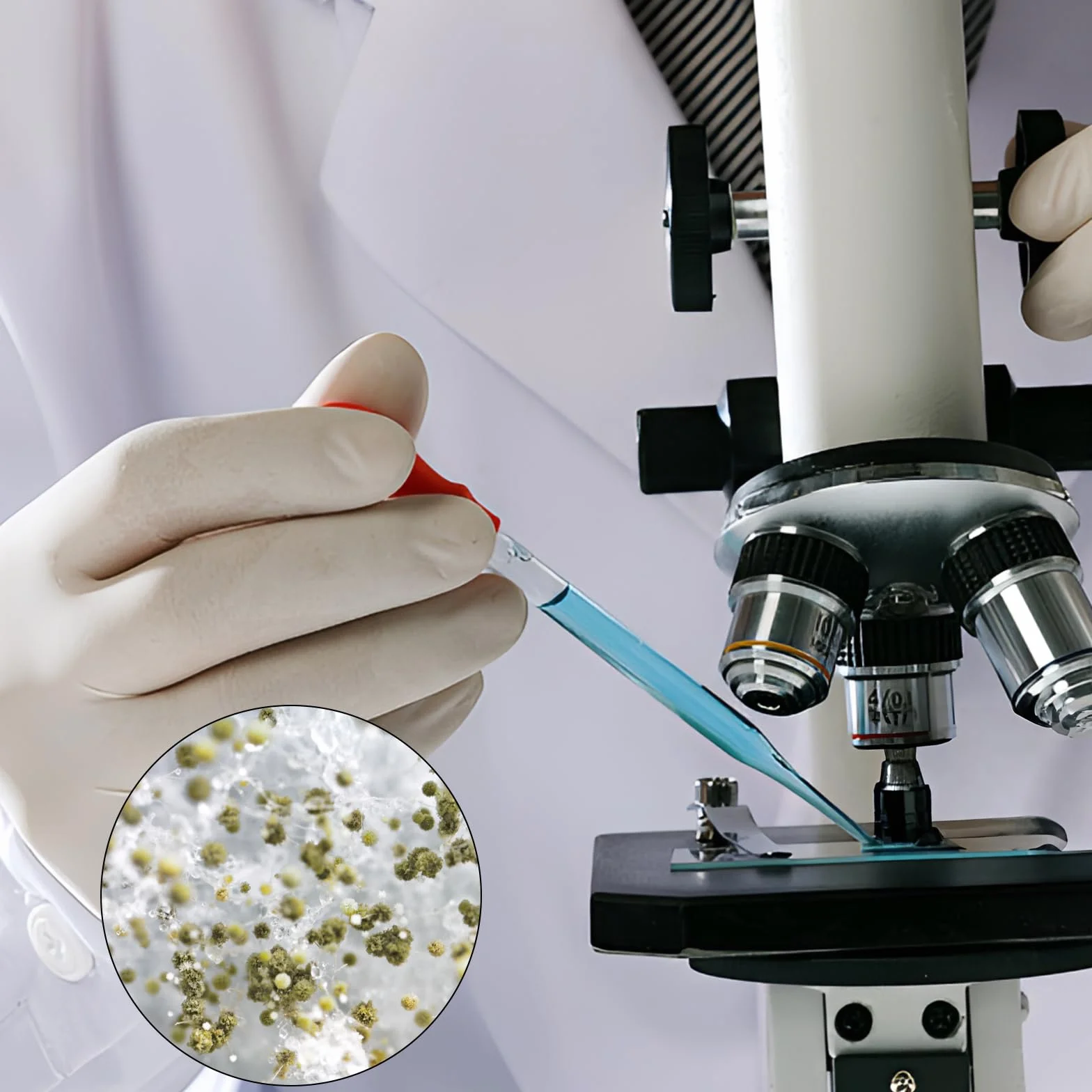 Szkiełka mikroskopowe 50 sztuk przedmiotowych 100 osłonowych z kroplomierzem do laboratorium
