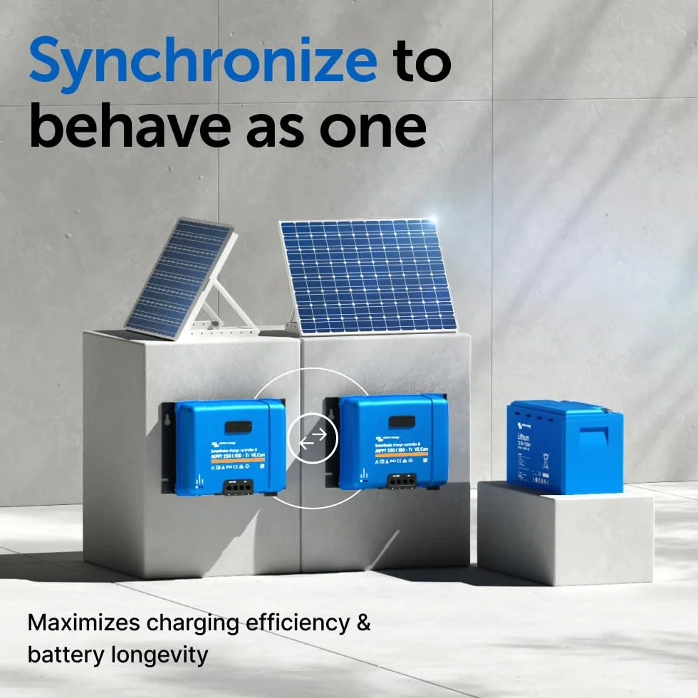 Victron Energy SmartSolar MPPT TR VE.Can 250V 100A 12/24/36/48V Kontroler Ładowania Słonecznego Bluetooth
