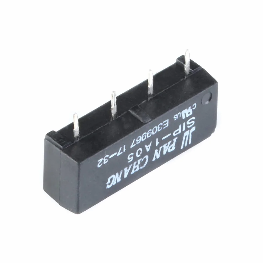Hailege SIP-1A05 5 V Reed Switch Relay 5V SIP-1A05 Reed Relay Switch 4 piny DC Resistance 450-550 omów