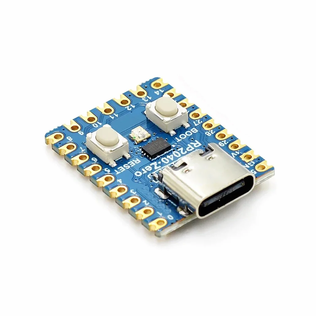 Hailege RP2040-Zero PICO płyta rozwojowa RP2040 mikrokontroler dwurdzeniowy procesor 264 KB Cortex M0+ 2 MB Flash Pin (z nielutowanymi pinami)