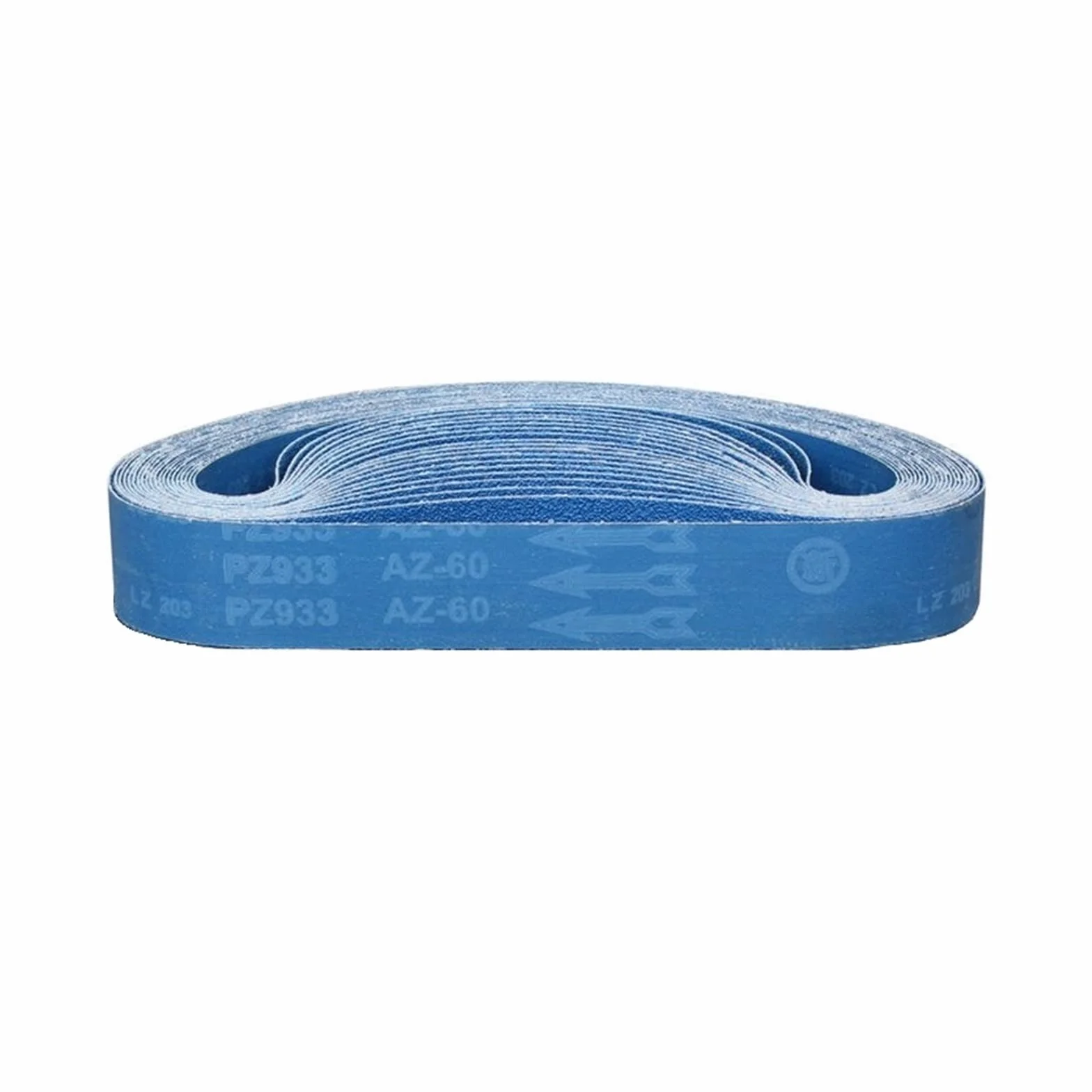 Taśmy szlifierskie 915x50 mm 36" x 2" z niebieskiego korundu cyrkonowego do metalu 60#