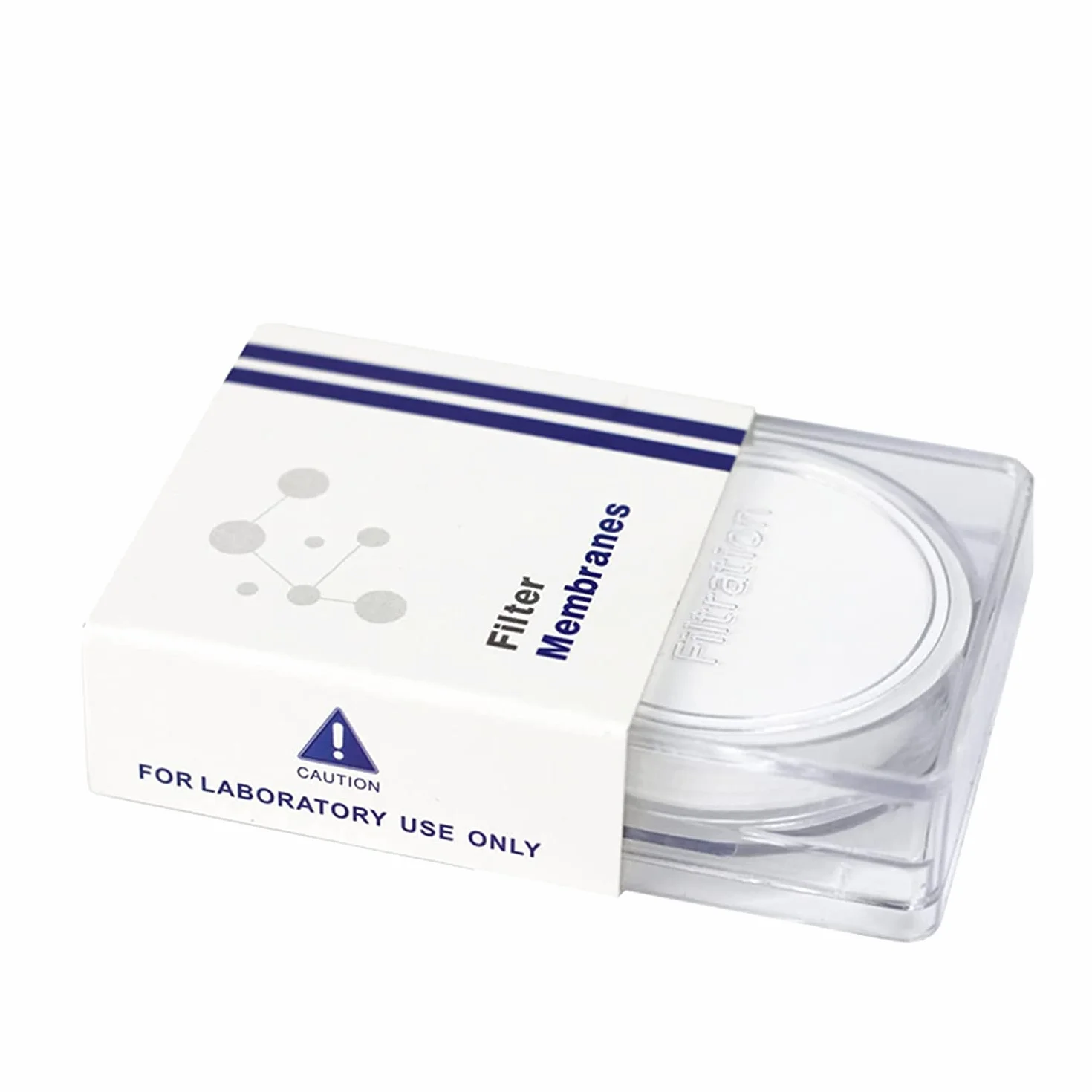 PVDF filtr membranowy do szyb, hydrofobowy, średnica 47 mm, rozmiar porów 0,45 µm, opakowanie 50 sztuk