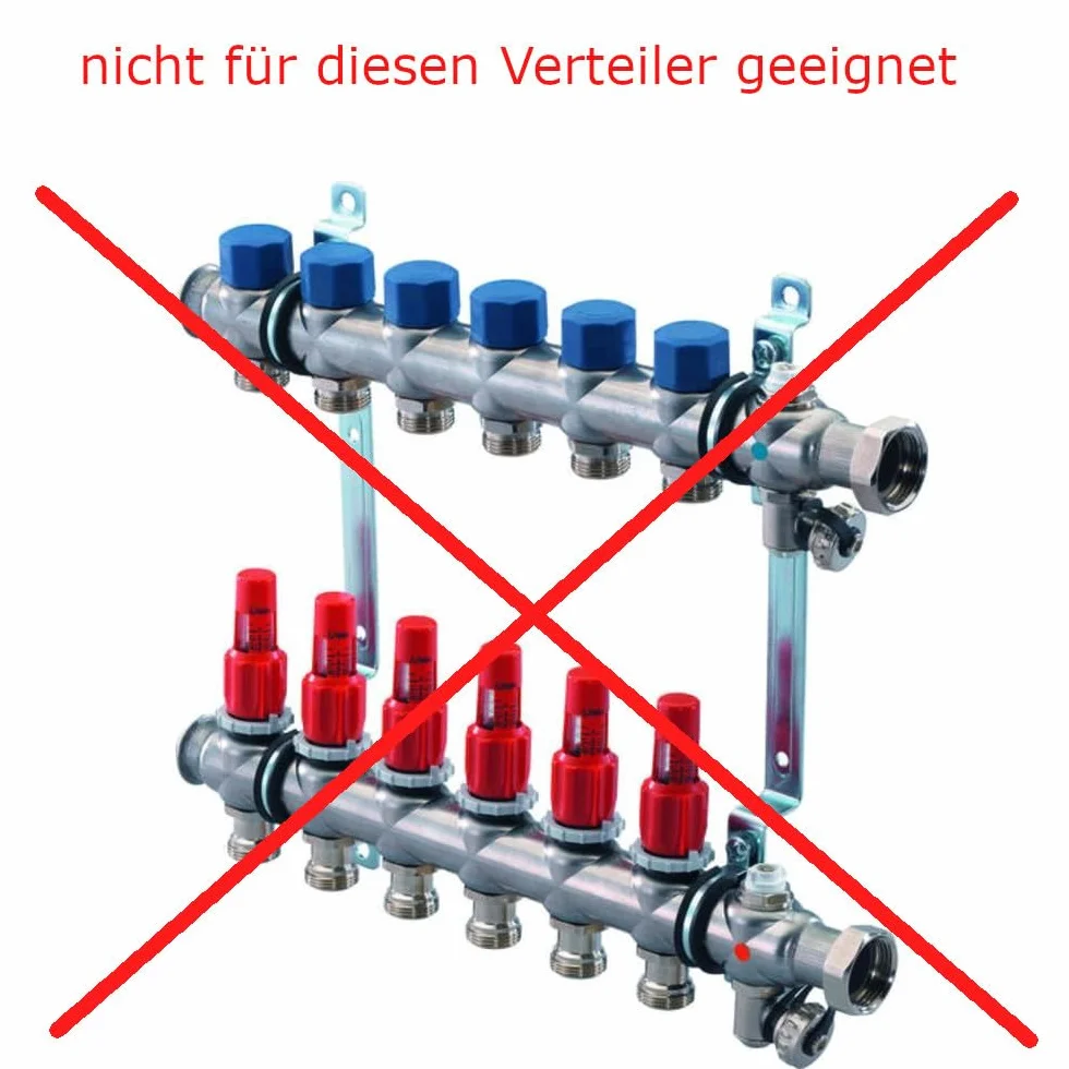 Uponor Provario Vario PLUS topmetr, przepływomierz, rozdzielacz z tworzywa sztucznego, 1009217