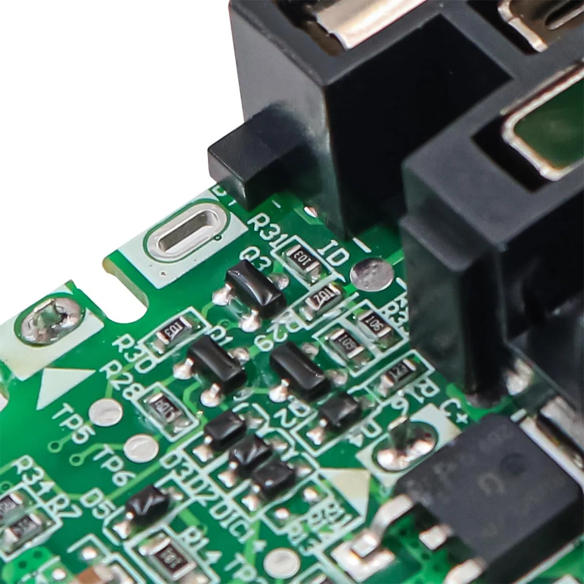 Sarini Płytka drukowana PCB, płytka drukowana zabezpieczająca ładowanie M18 PCB do akumulatora litowo-jonowego Milwaukee 18 V, część naprawcza, akcesorium