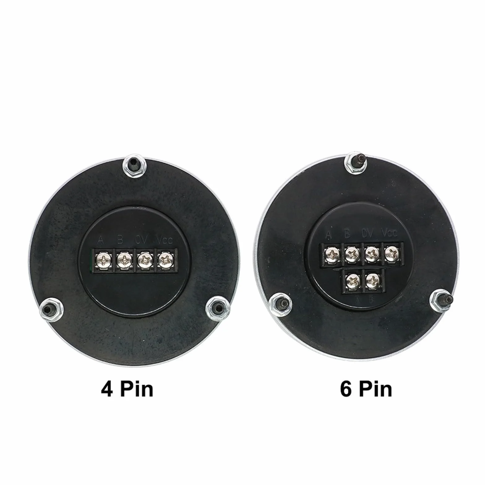 Przyrostowy enkoder obrotowy Pulser CNC Koło Zamachowe 5V 6pin Pulse 100 Ręczny Generator Impulsów Koło Ręczne Maszyna CNC 60mm 80mm Enkoder Obrotowy Zmień kodery (Size : 24v-4pin-100pulse, Color :