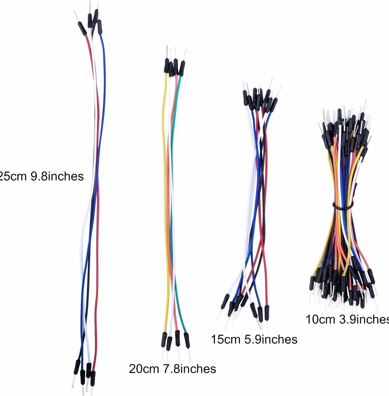 Zestaw 3 szt. 400 Tie Points Mini Breadboard Kit, nielutowana płytka drukowana do Arduino Proto Shield + 195 szt. mostków wtykowych Jumper Wire Kabel