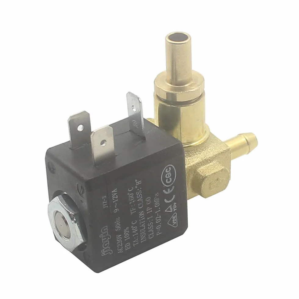 Jiayin JYZ-3 G1/8" AC 230 V 3-drożny 10 bar elektromagnetyczny zawór mikromagnes woda para żelazny