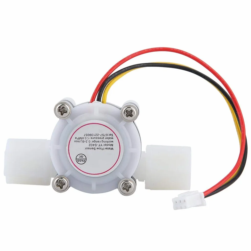 Czujnik przepływu wody YF-S402 0,3-6 l G1/4 do chłodzenia