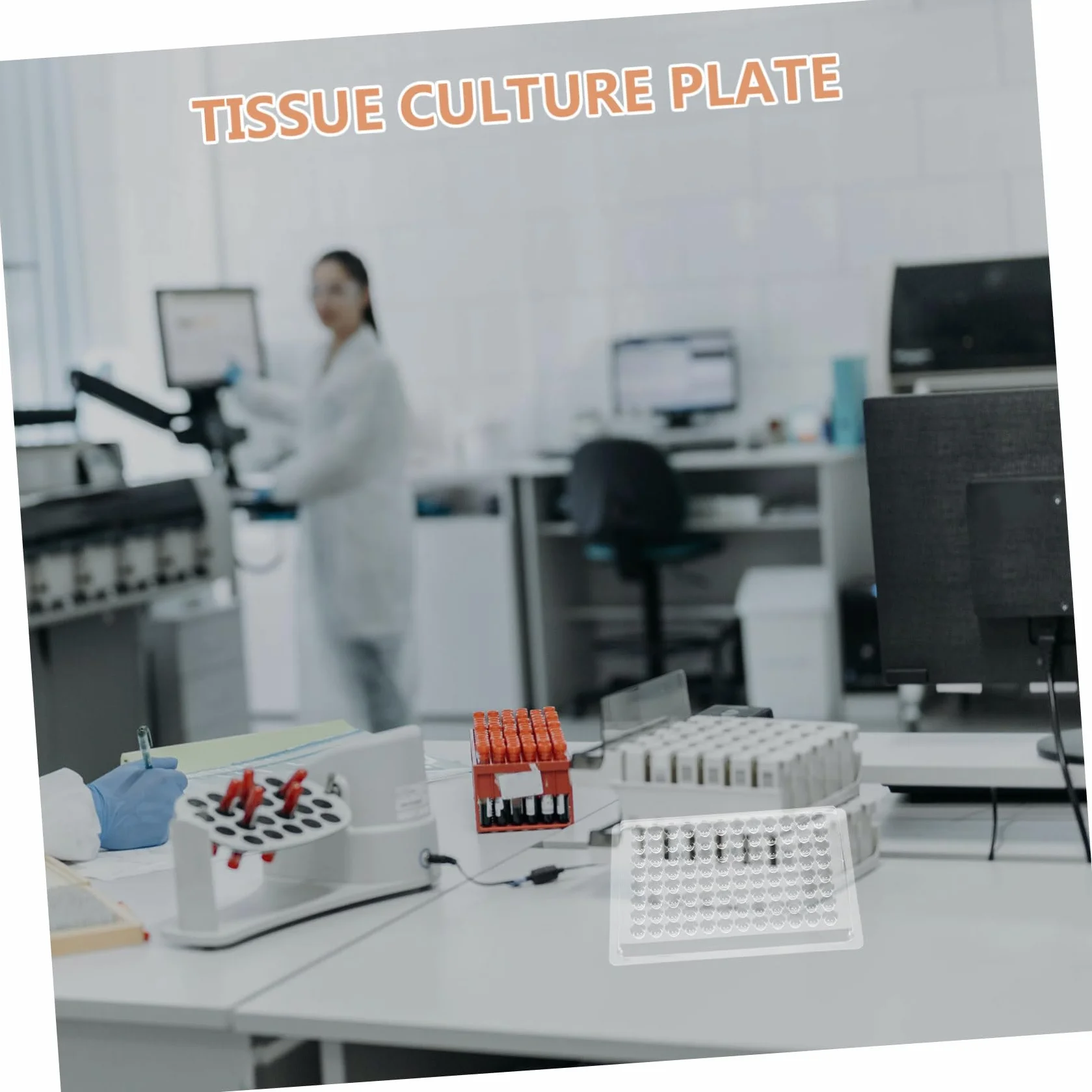 10kawałki Płyta Hodowlana Sztuk Dołkowa Do Kultury Komórkowej Plastikowa Trwała i Łatwa Obsłudze Idealna Do Laboratorium i Analizy Próbek
