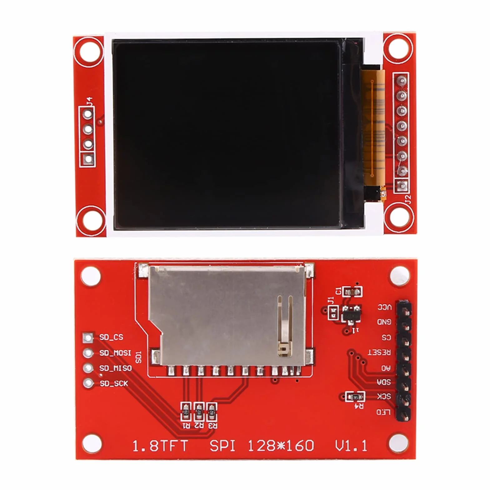 1.8 Cala 128x160 SPI TFT LCD TFT LCD Mini Moduł Wyświetlacza LCD ST7735 51/AVR/STM32/ARM 8/16 Bit