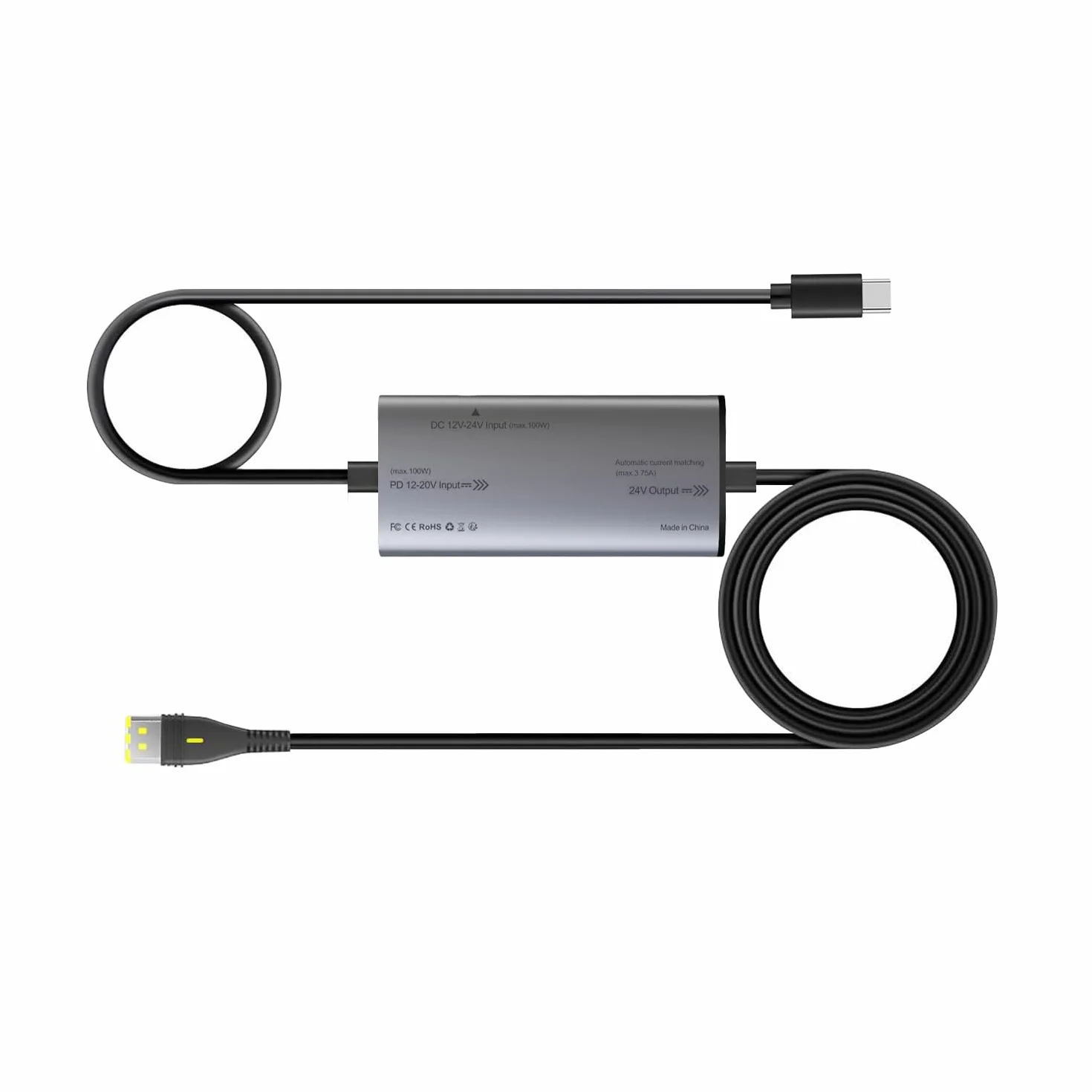 STAIGO USB-C AirMini PD kabel zasilający do AirSense 11/S11/Airmini/AutoSet/Elite/CPAP AirSense 11 przetwornik prądu stałego
