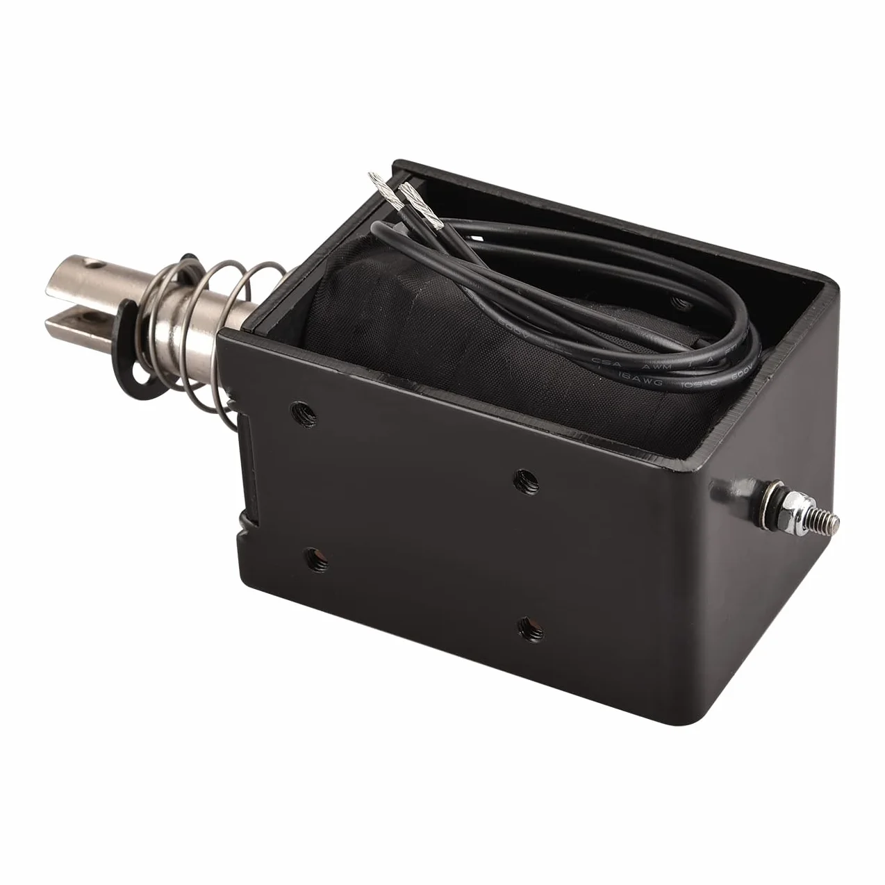 Heschen Elektromagnes HS-1683B DC12V 8,9A skok 25 mm siła 80N Push Pull