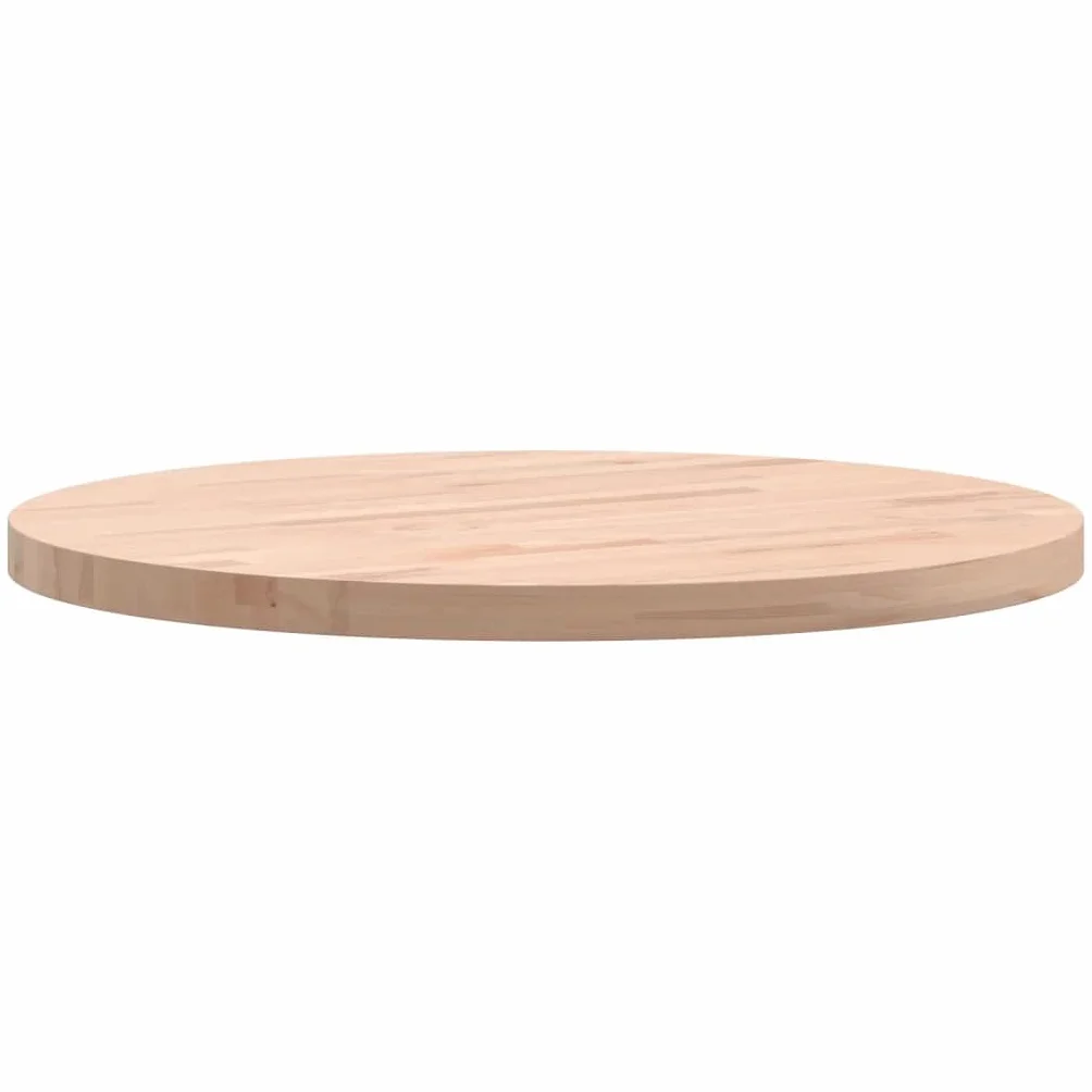 vidaXL Blat do stolika, Ø50x2,5 cm, okrągły, lite drewno bukowe, blat stołu, blat stołowy, blat stolika kawowego, blaty stołu, blat na wymianę